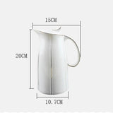 1 Liter Super Large Capacity Ceramic Household Leakproof Oiler Kitchen Large Oil Bottle Home Cold Water Bottle Cold Water Bottle - Julia M LifeStyles