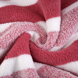 Julia M Lifestyles Microfiber Striped Towel Set - Soft & Quick-Dry - Julia M LifeStyles