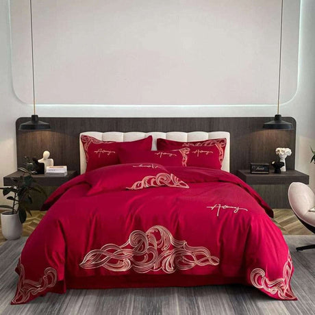 1000TC Prima Cotton Bedding Set duvet covers Julia M Home & Kitchen   
