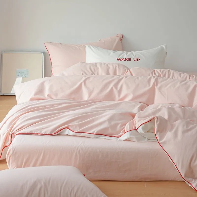 Luxury 100% Cotton Duvet Cover Set with Soft Texture & Pillowcases - Julia M LifeStyles