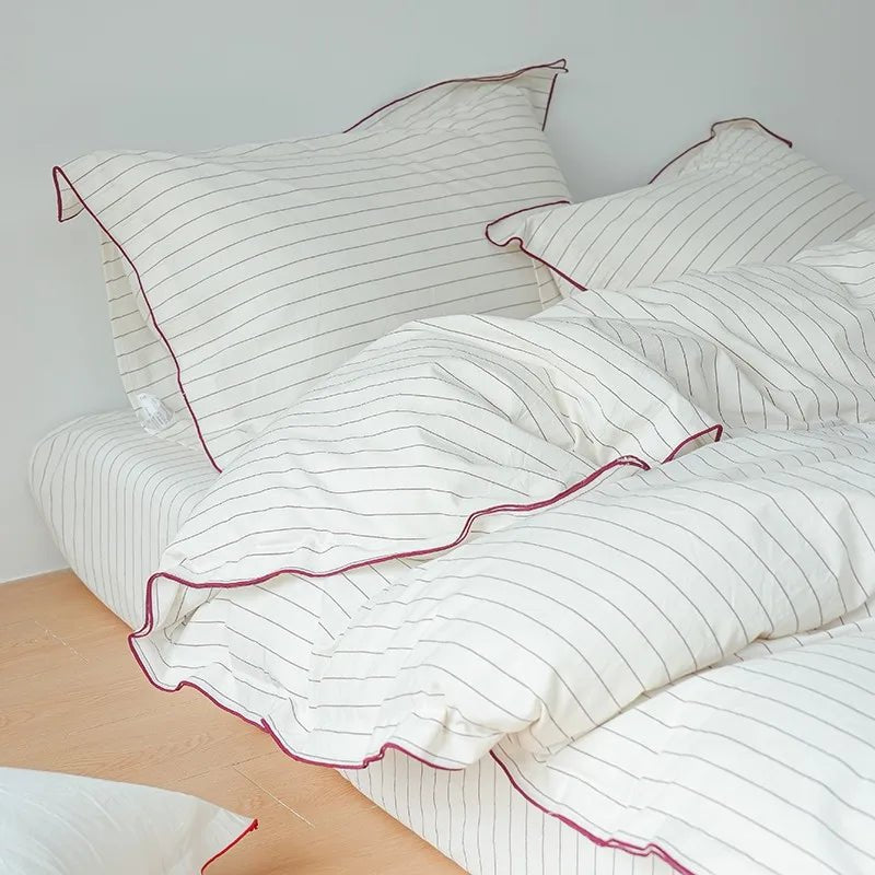 Luxury 100% Cotton Duvet Cover Set with Soft Texture & Pillowcases - Julia M LifeStyles