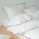 Luxury 100% Cotton Duvet Cover Set with Soft Texture & Pillowcases - Julia M LifeStyles