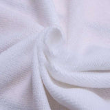 10pc White Soft Microfiber Fabric Face Towel Towels Julia M Home & Kitchen   