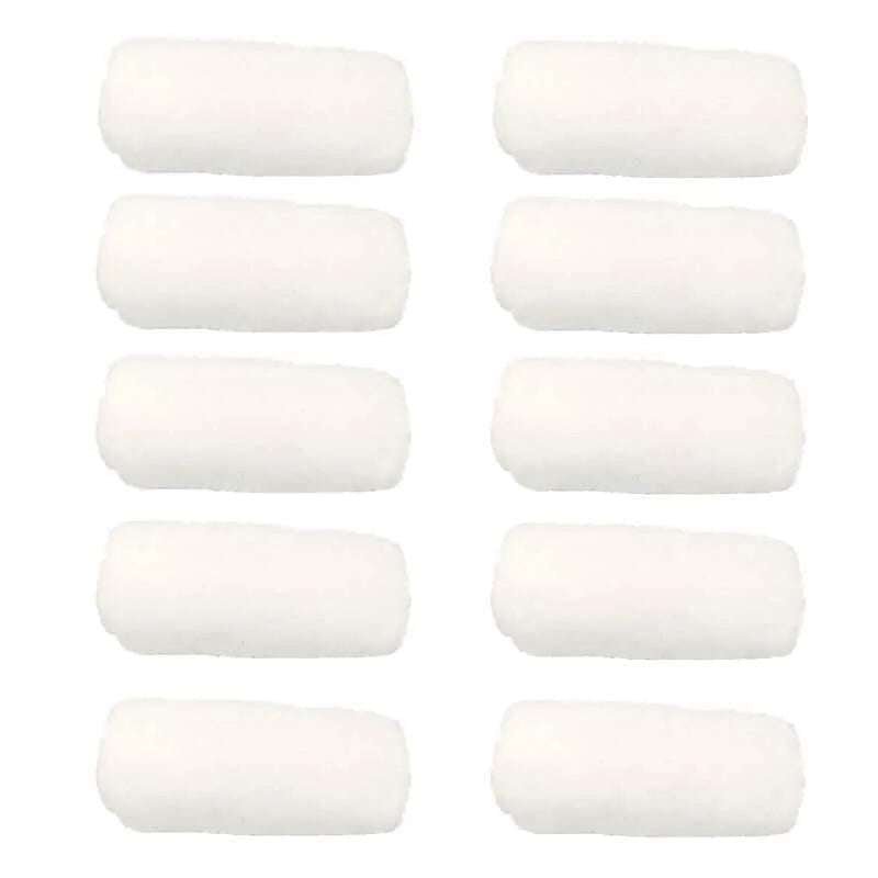 10pc White Soft Microfiber Fabric Face Towel - Julia M LifeStyles