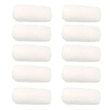 10pc White Soft Microfiber Fabric Face Towel - Julia M LifeStyles