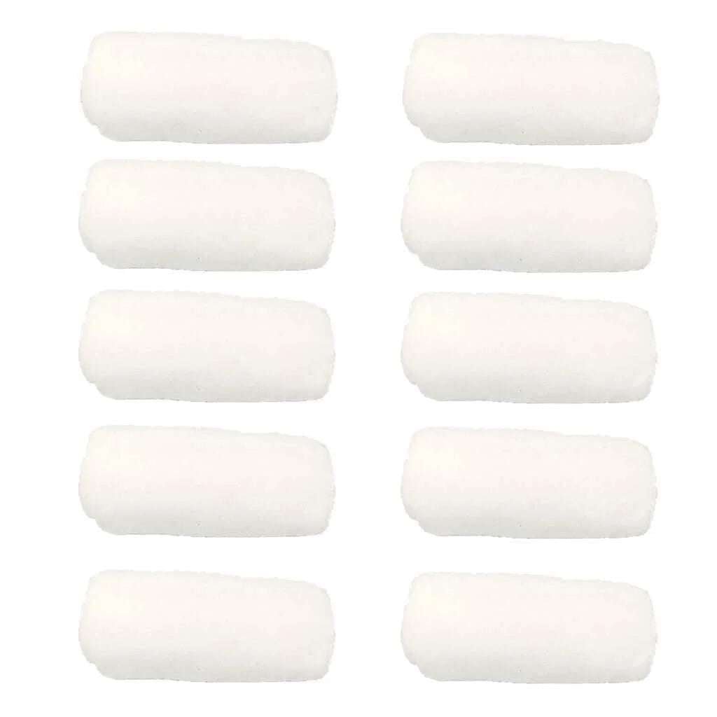 10pc White Soft Microfiber Fabric Face Towel - Julia M LifeStyles