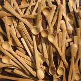 10Pcs Mini Wooden Kitchen Spoons Set 🥄 - Julia M LifeStyles