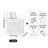 2-3L Airtight Laundry Detergent & Grain Storage Container Set Storage & Organization Julia M Home & Kitchen 1100ml with  