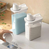 2 - 3L Airtight Laundry Detergent & Grain Storage Container Set - Julia M LifeStyles