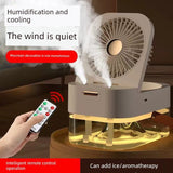 2-in-1 USB Desktop Humidifier & Mini Electric Fan 🌿 - Julia M LifeStyles