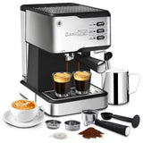 20 Bar Espresso Machine with Milk Frother - Julia M LifeStyles