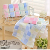 25*50cm Cotton Small Towel Double Gauze Children's Towel Square Cloth Dish Cloth Color Kindergarten Children Face Towel - Julia M LifeStyles