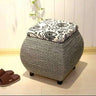 3 - in - 1 Wooden Hallway Storage Bench with Shoe Box - Julia M LifeStyles