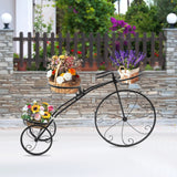 3-Tier Metal Bicycle Planter Rack for Indoor/Outdoor Use - Julia M LifeStyles