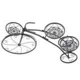 3-Tier Metal Bicycle Planter Rack for Indoor/Outdoor Use - Julia M LifeStyles