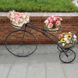 3-Tier Metal Bicycle Planter Rack for Indoor/Outdoor Use - Julia M LifeStyles