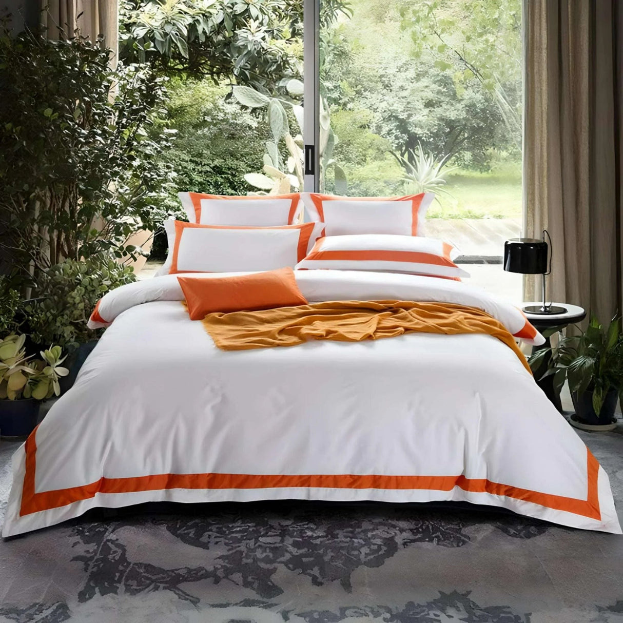 4 - Piece Cotton Duvet Cover Set - Julia M LifeStyles