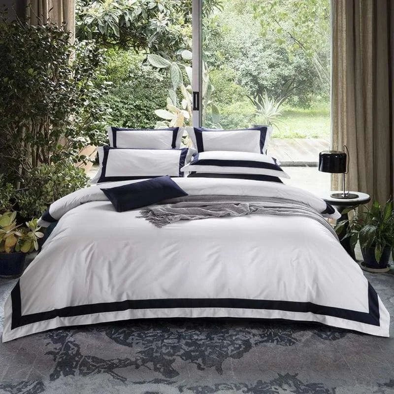 4 - Piece Cotton Duvet Cover Set - Julia M LifeStyles