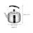 4/5/6L Tea Kettle Stovetop Whistling Teapot Stove Top Whistling Tea Kettle Stainless Steel Teapot Large Capacity Tea Kettle Pot - Julia M LifeStyles