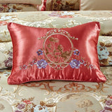 Luxury Jacquard Cotton Bedding Set - King/Queen Size - Julia M LifeStyles