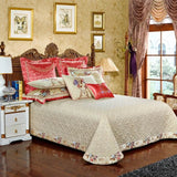 Luxury Jacquard Cotton Bedding Set - King/Queen Size - Julia M LifeStyles