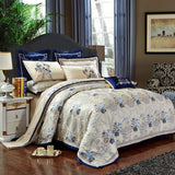 Luxury Jacquard Cotton Bedding Set - King/Queen Size - Julia M LifeStyles