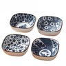 Japanese Blue and White Porcelain Sauce Plates Set - Julia M LifeStyles