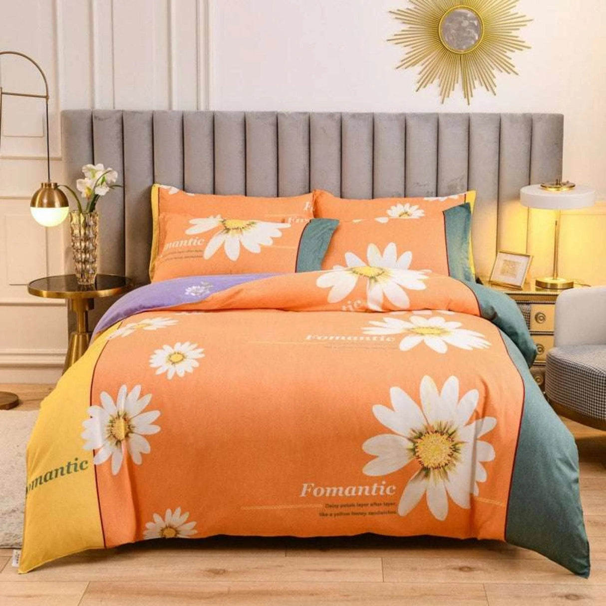 4pc Bedding Set - Healthy and Vibrant Bedroom - Julia M LifeStyles