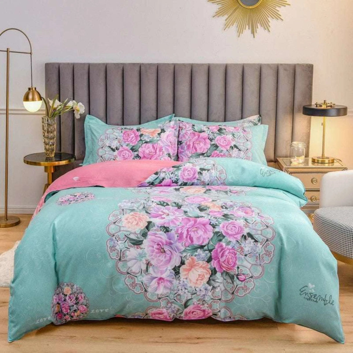 4pc Bedding Set - Healthy and Vibrant Bedroom - Julia M LifeStyles