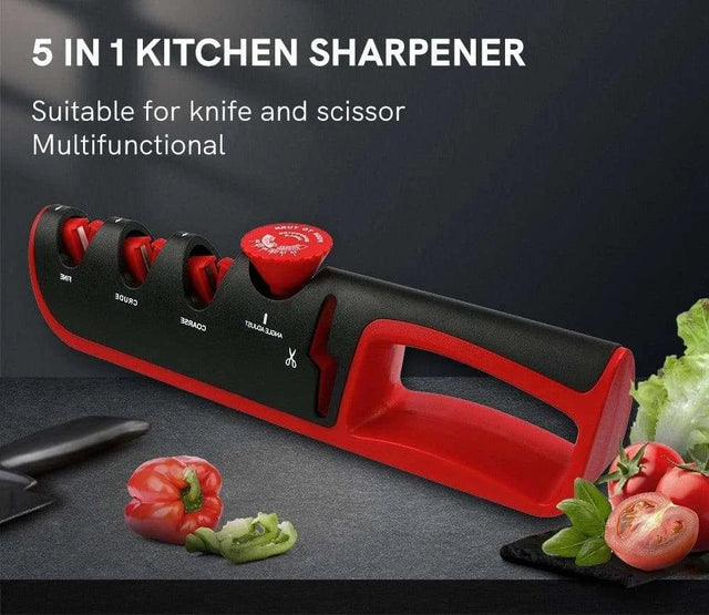 5 in 1 Adjustable Angle Kitchen Knife Sharpener - Julia M LifeStyles