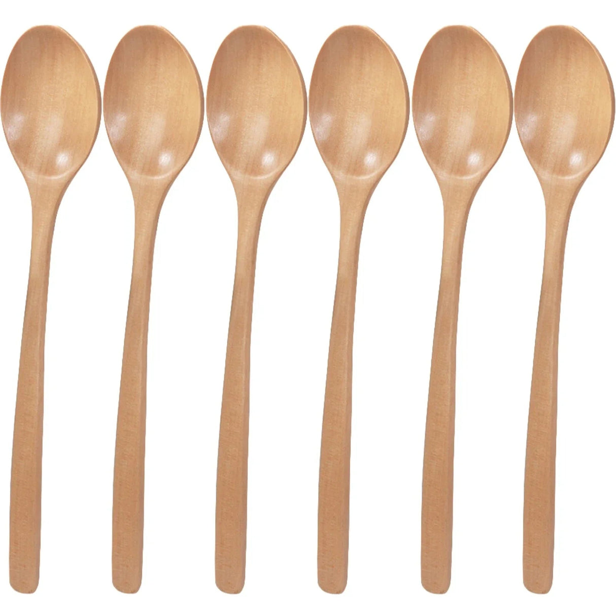 6 - Piece Korean Style Wooden Spoon Set - Julia M LifeStyles