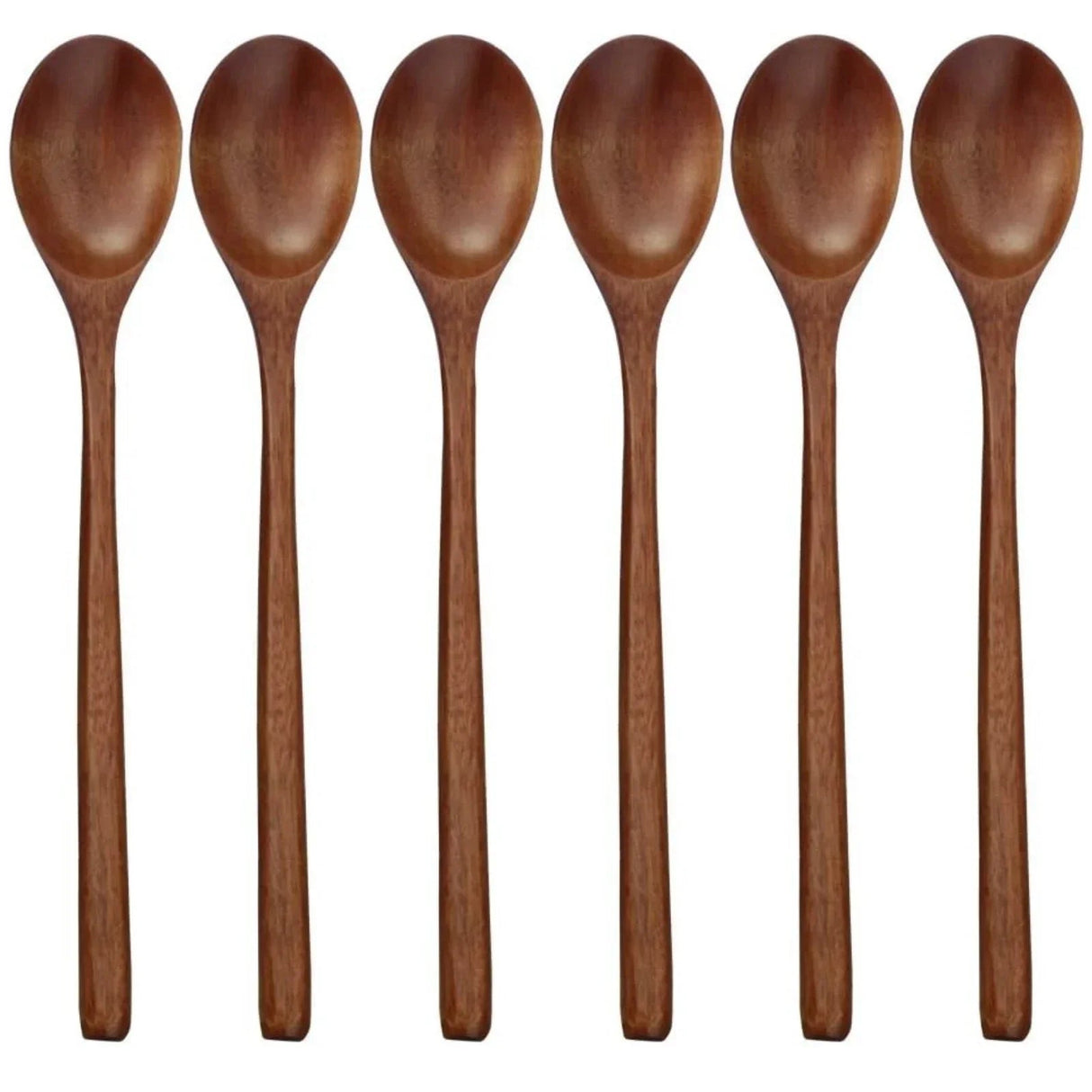 6 - Piece Korean Style Wooden Spoon Set - Julia M LifeStyles