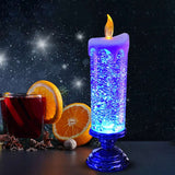 7 - Color Gradient LED Crystal Candle - Julia M LifeStyles