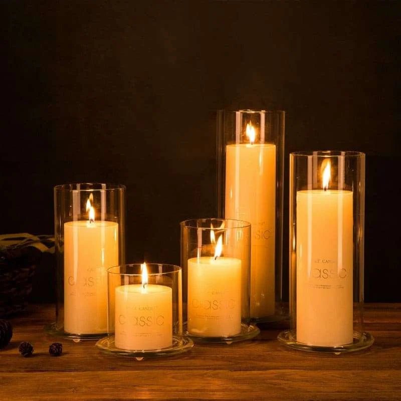 7cm Nordic Glass Candle Holder - Julia M LifeStyles