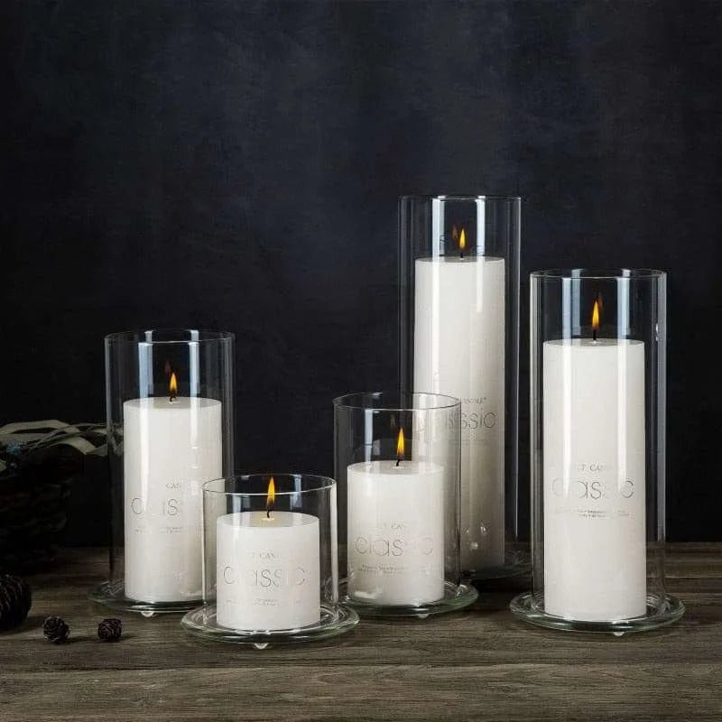 7cm Nordic Glass Candle Holder - Julia M LifeStyles