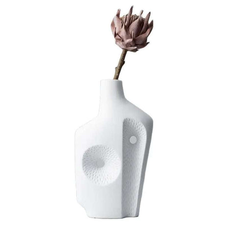 Minimalist Ceramic Vase: Modern Style Desk Decoration ceramic vases Julia M Home & Kitchen   