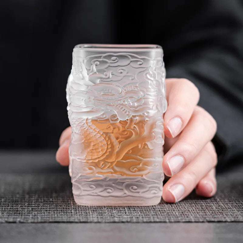 Elegant Glass Tea & Beer Cups 🍵🍺  Julia M Home & Kitchen   