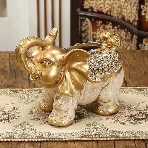 Elephant Resin Tissue Box Holder 🐘 decorative tissue holder Julia M Home & Kitchen A  