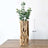 "Geometric Wood Vase: Handcrafted Tabletop Decoration" handmade vases Julia M Home & Kitchen A  
