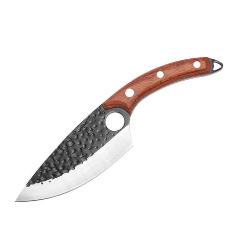 Handmade Stainless Steel Kitchen and Outdoor Knife Kitchen Knives Handmade Julia M Home & Kitchen B Brown without case  