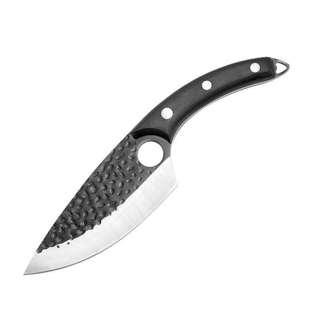 Handmade Stainless Steel Kitchen and Outdoor Knife Kitchen Knives Handmade Julia M Home & Kitchen B Black without case  