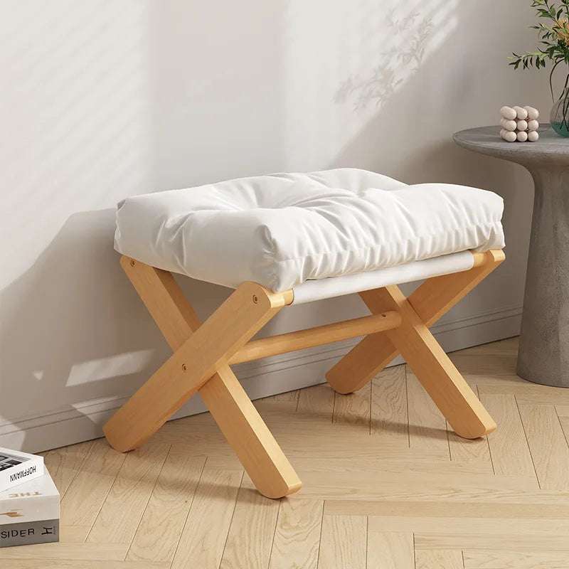 Foldable Wooden Multi-Purpose Stool low stool Julia M Home & Kitchen   