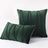 Velvet Colorful Cushion Cover pillow covers Julia M Home & Kitchen 10 dark green 30x50cm no filling 