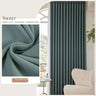 Japanese Luxe Blackout Curtain = Grommet top Curtains Julia M Home & Kitchen P W150xH270cm 1Piece GROMMET TOP(rings)