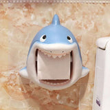 Julia M Home & Kitchen Kawaii Shark Toilet Paper Holder 🦈 shark tissue holder Julia M Home & Kitchen   