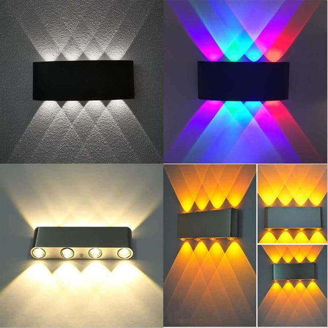 LED Modern Background Lamp wall light fixtures Julia M Home & Kitchen   
