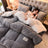 Luxurious Double-sided Velvet Lamb Winter Quilt - Ultimate Comfort and Warmth super warm lamb quilt winter blanket Julia M Home & Kitchen Light Gray 140x200cm4 Jin 
