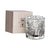 Luxury Crystal Whiskey Glass Set with Coasters whiskey glasses Julia M Home & Kitchen one wooden gift box  