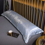Luxury Satin Jacquard Pillowcase pillowcase cover Julia M Home & Kitchen 9 48x120cm 1pcs 