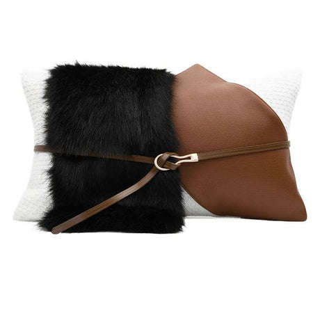 Luxury Soft Jacquard Cushion Cover - Green & White throw pillows Julia M Home & Kitchen 1 pc cushion cover 23 30x50cm 